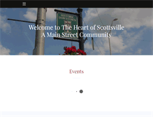 Tablet Screenshot of heartofscottsville.org
